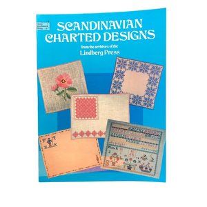 Vintage Needlework Patterns, Dover Series, Scandinavian Charted Designs 1979